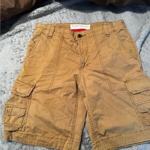 Aeropostale Men's Brown Cargo Shorts